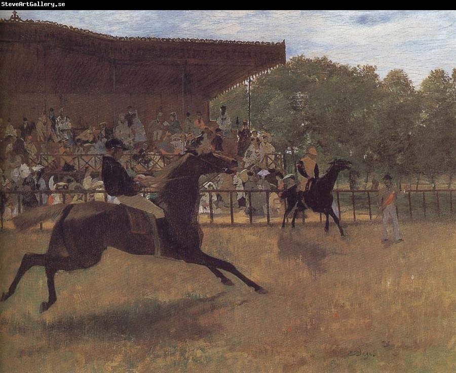 Edgar Degas improper beginning